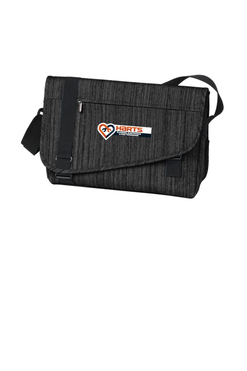 BG303 Port Authority Crossbody Messenger - Storm LOGO
